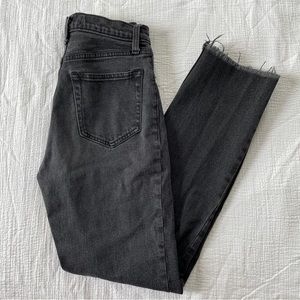 Abercrombie & Fitch The Ankle Straight Ultra High Rise Jeans Size 25